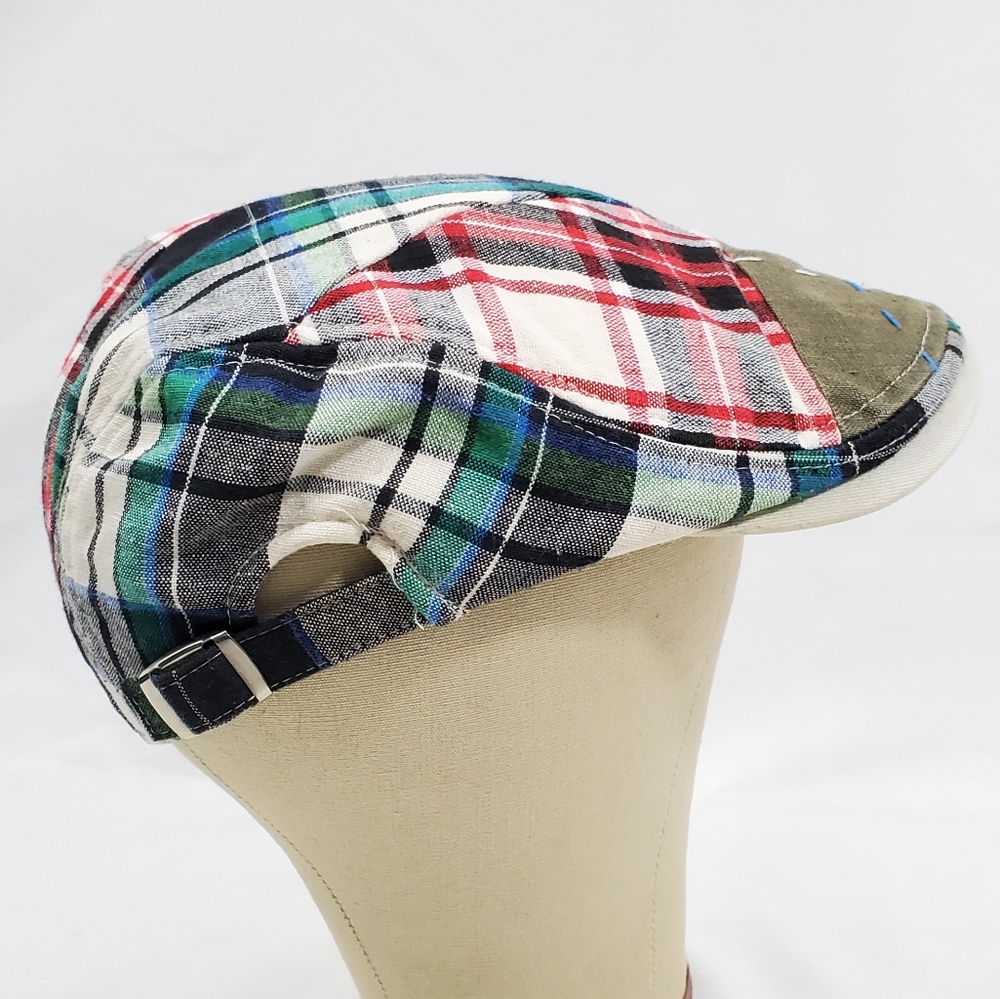 Men's Jamont Multicolor Plaid Patchwork Medium Hat - image 3